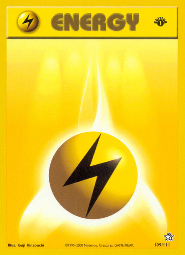 Lightning Energy 109/111 Unknown