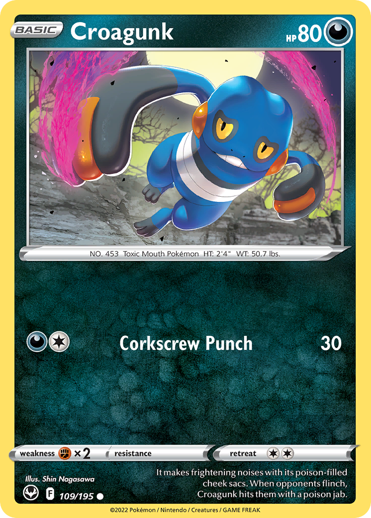 Croagunk 109/215 Common