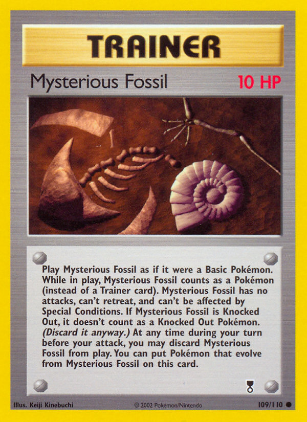 Mysterious Fossil 109/110 Common