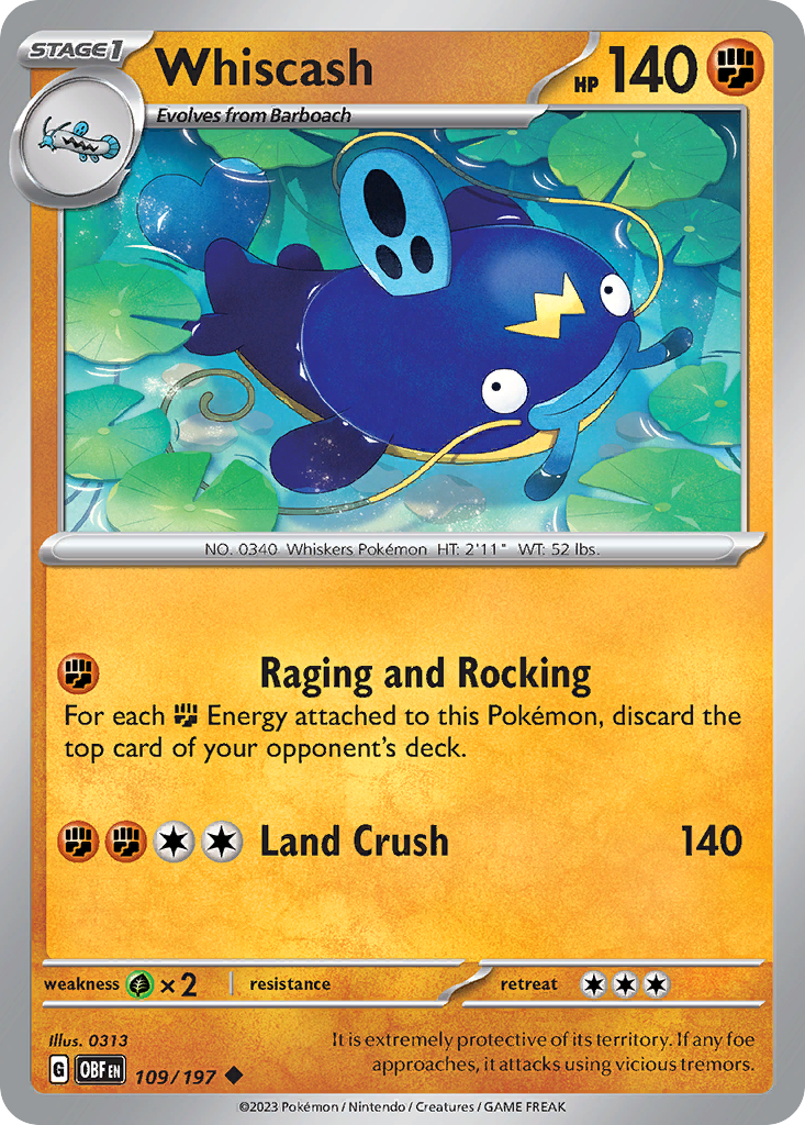 Whiscash 109/230 Uncommon