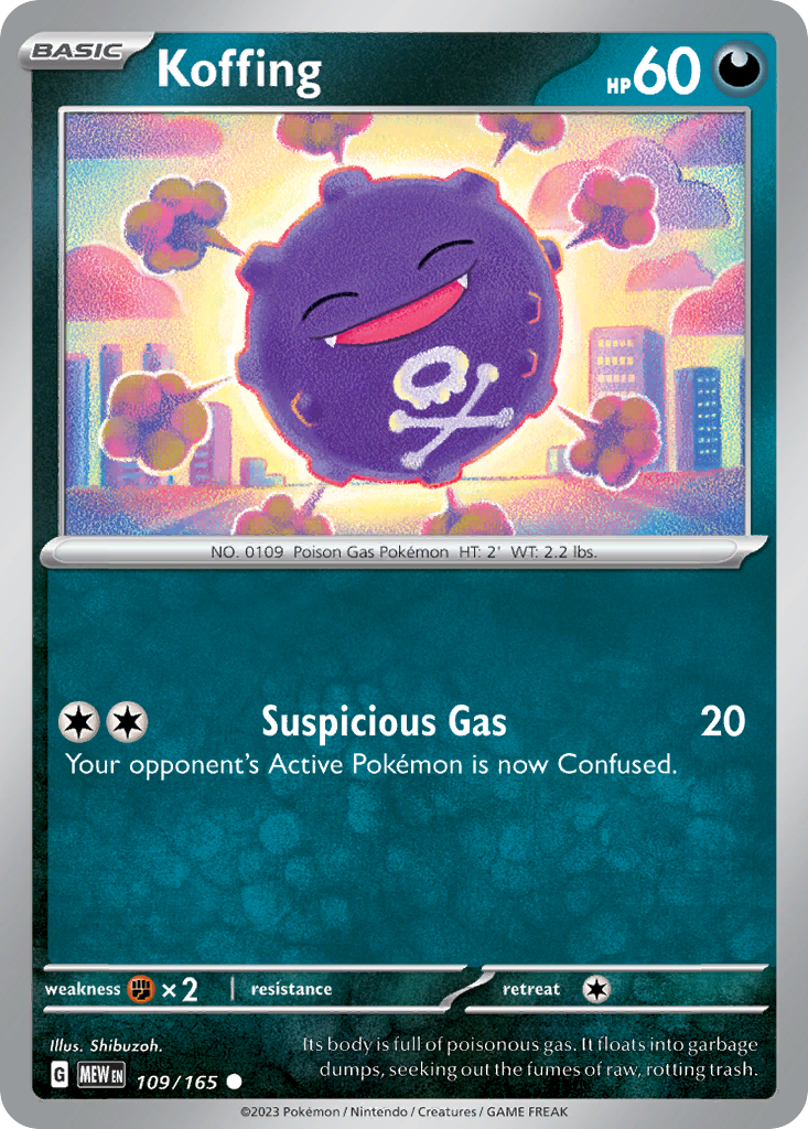 Koffing 109/207 Common