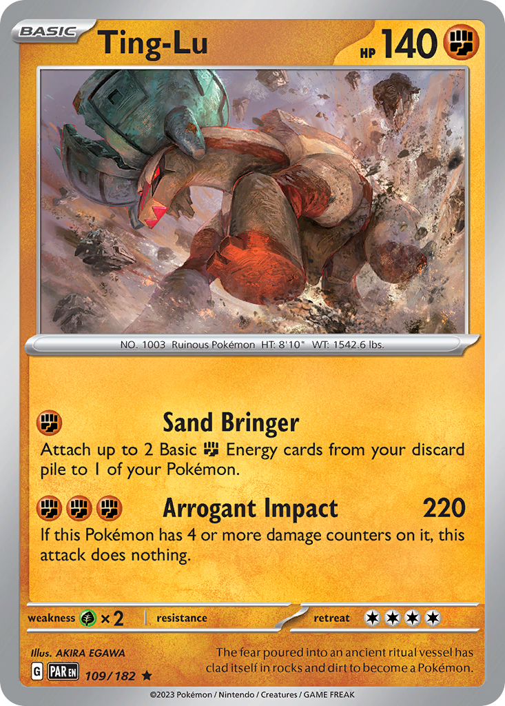 Ting-Lu 109/266 Rare