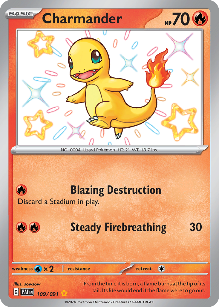 Charmander 109/245 Shiny Rare