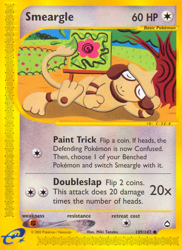 Smeargle 109/182 Common
