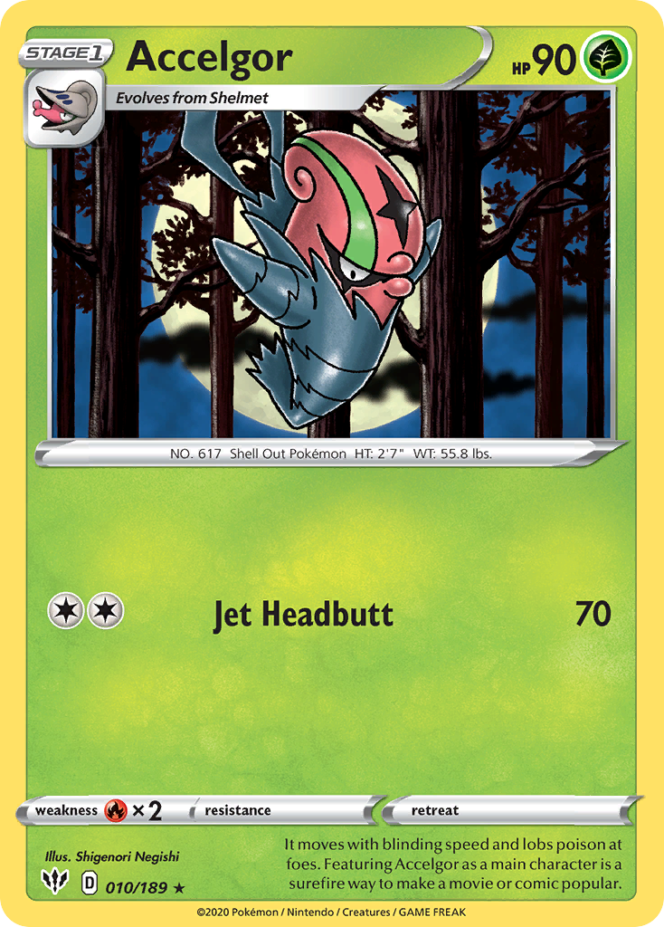 Accelgor 010/201 Rare