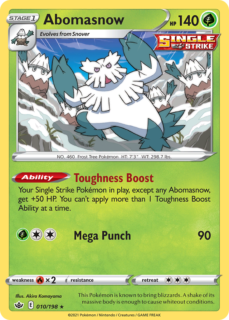 Abomasnow 010/233 Rare