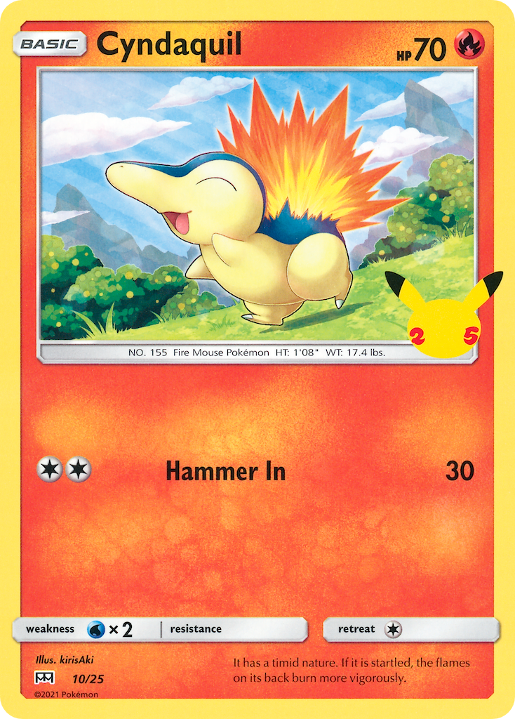 Cyndaquil 010/25 Unknown