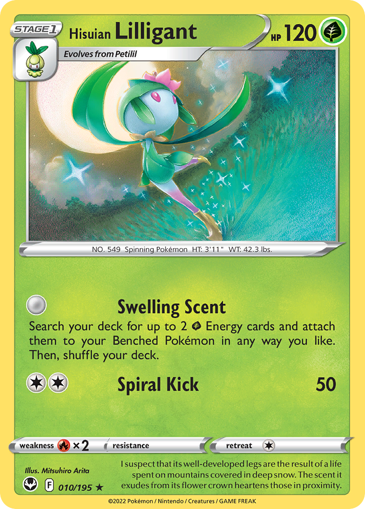 Hisuian Lilligant 010/215 Rare