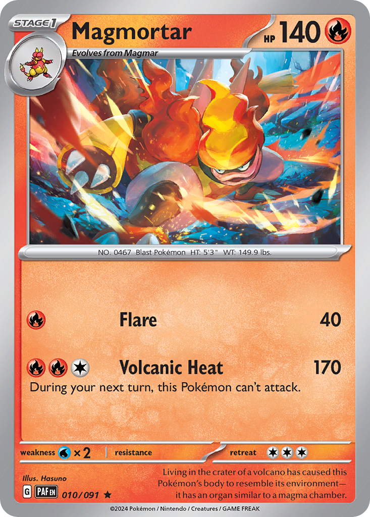 Magmortar 010/245 Rare