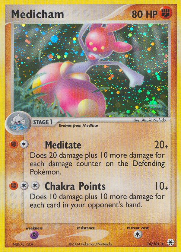 Medicham 010/102 Rare Holo