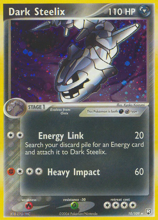 Dark Steelix 010/111 Rare Holo