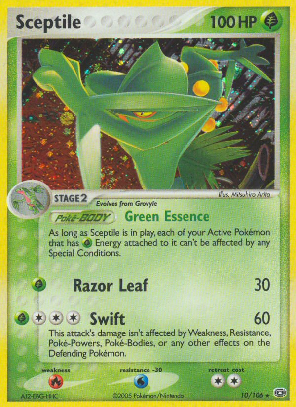 Sceptile 010/107 Rare Holo
