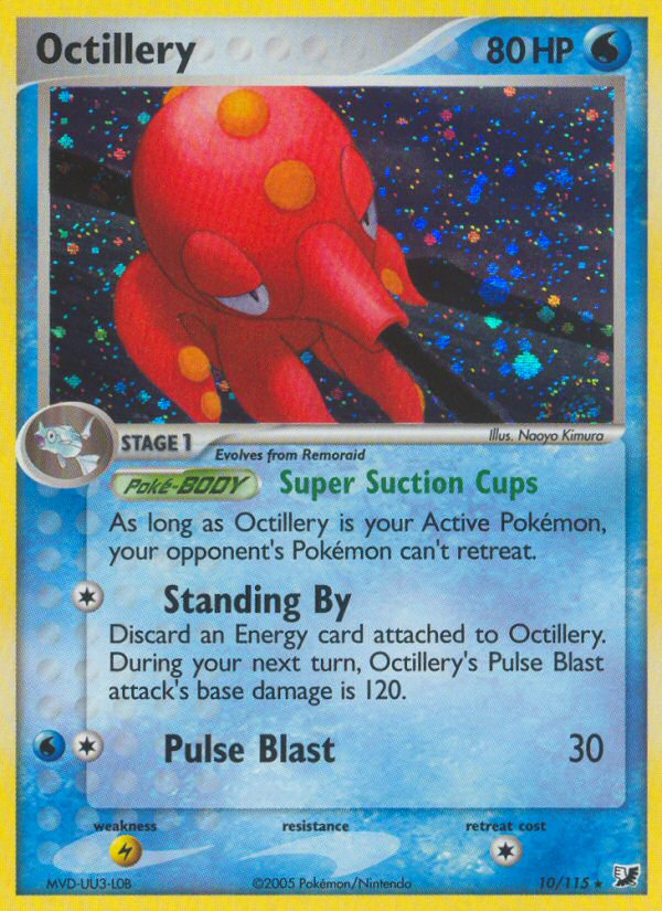 Octillery 010/145 Rare Holo