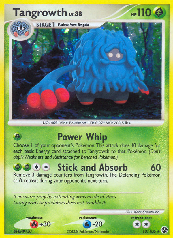 Tangrowth 010/106 Rare Holo