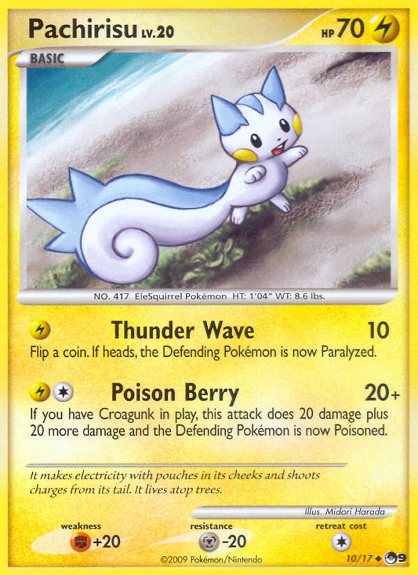 Pachirisu 010/17 Uncommon