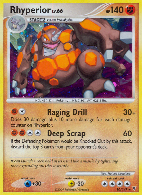 Rhyperior 010/153 Rare Holo