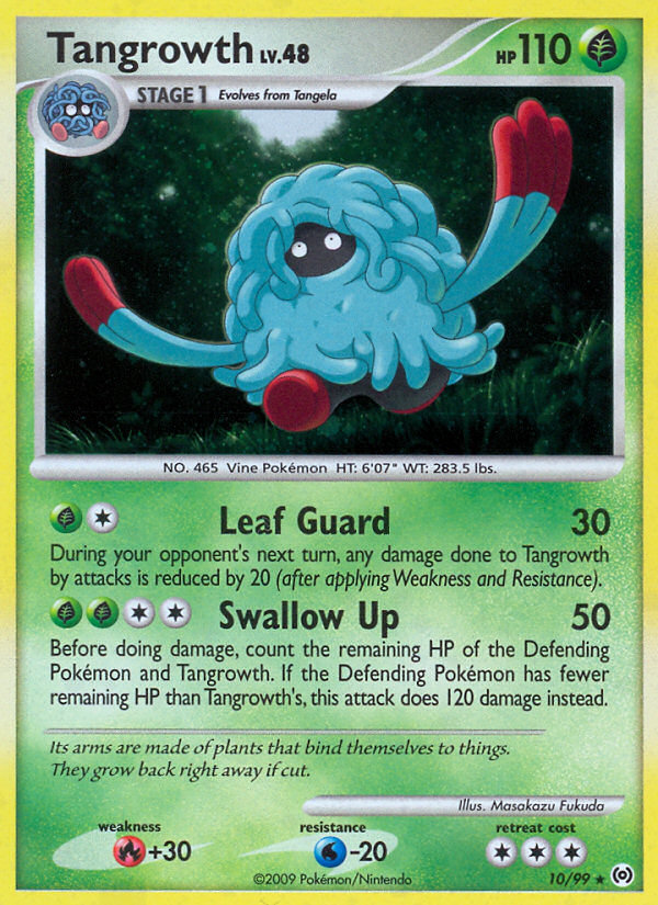 Tangrowth 010/111 Rare Holo