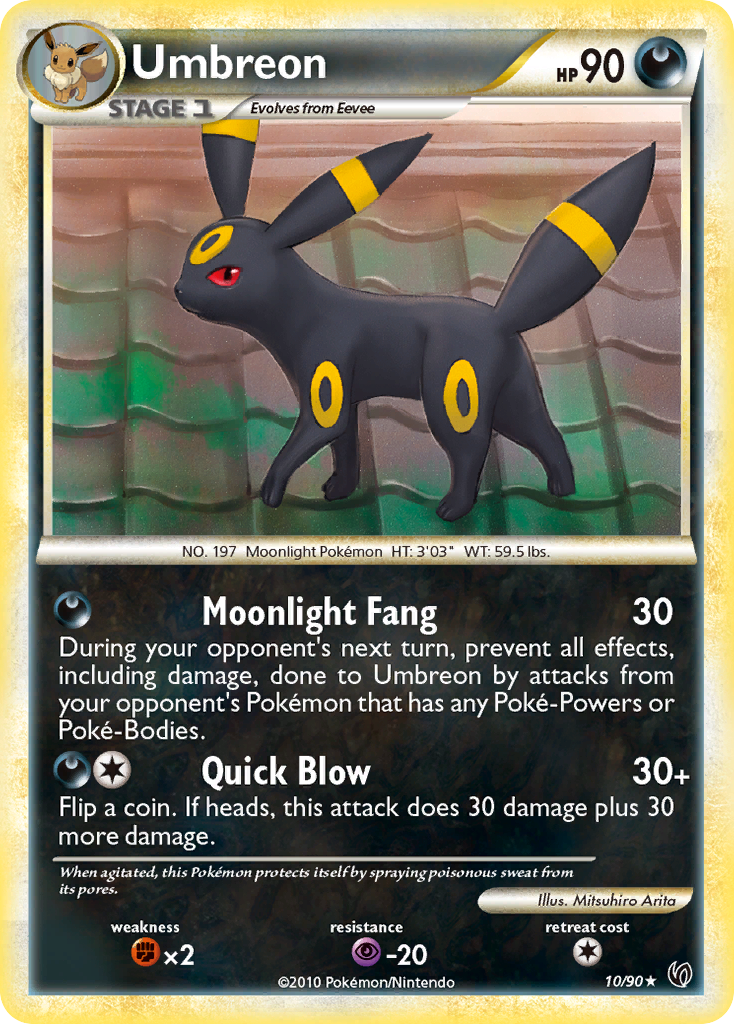 Umbreon 010/91 Rare Holo