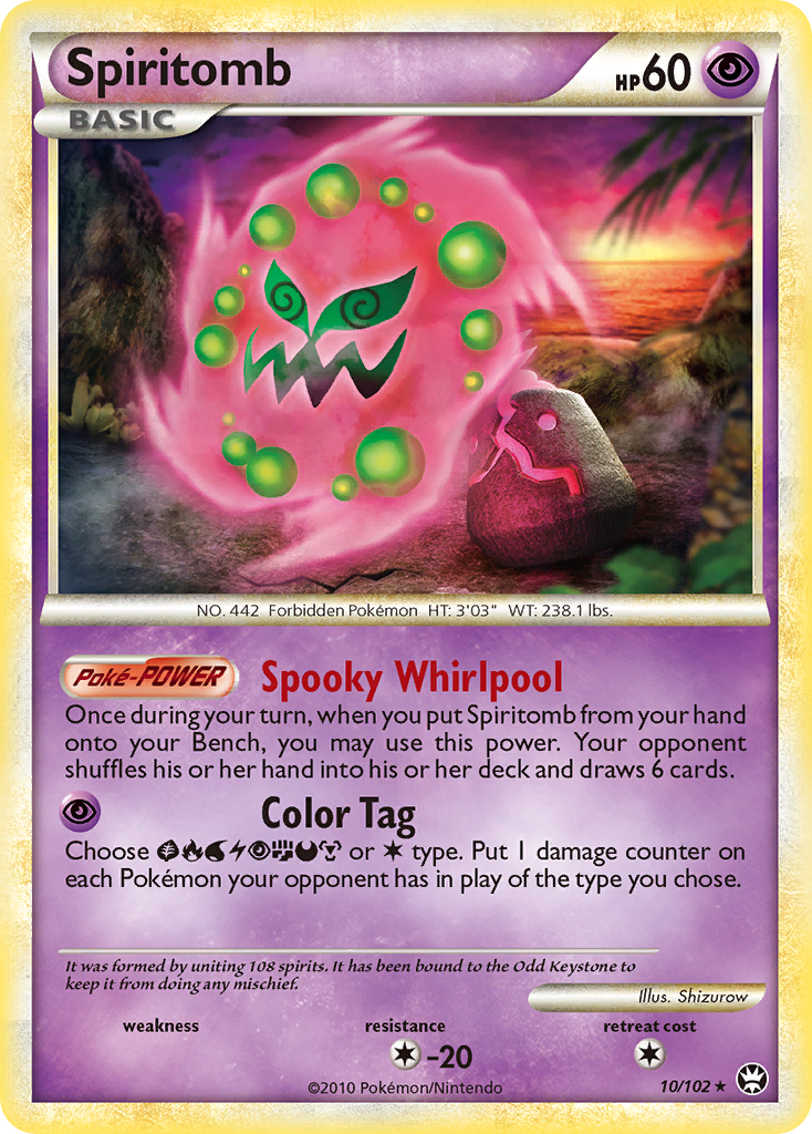 Spiritomb 010/103 Rare Holo