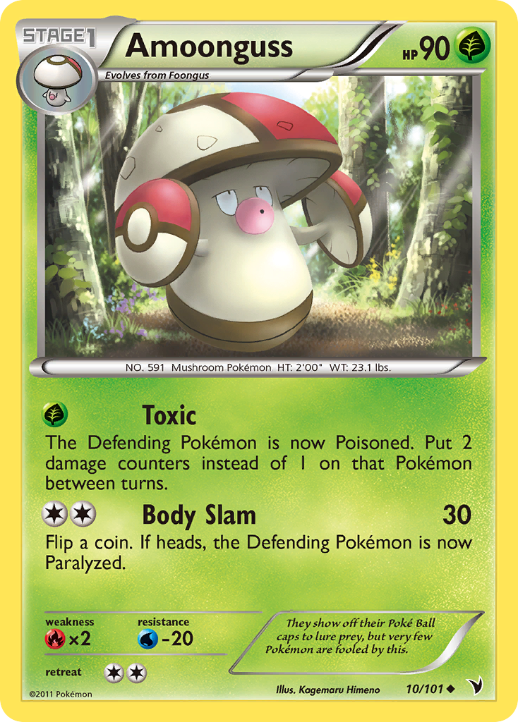Amoonguss 010/102 Uncommon