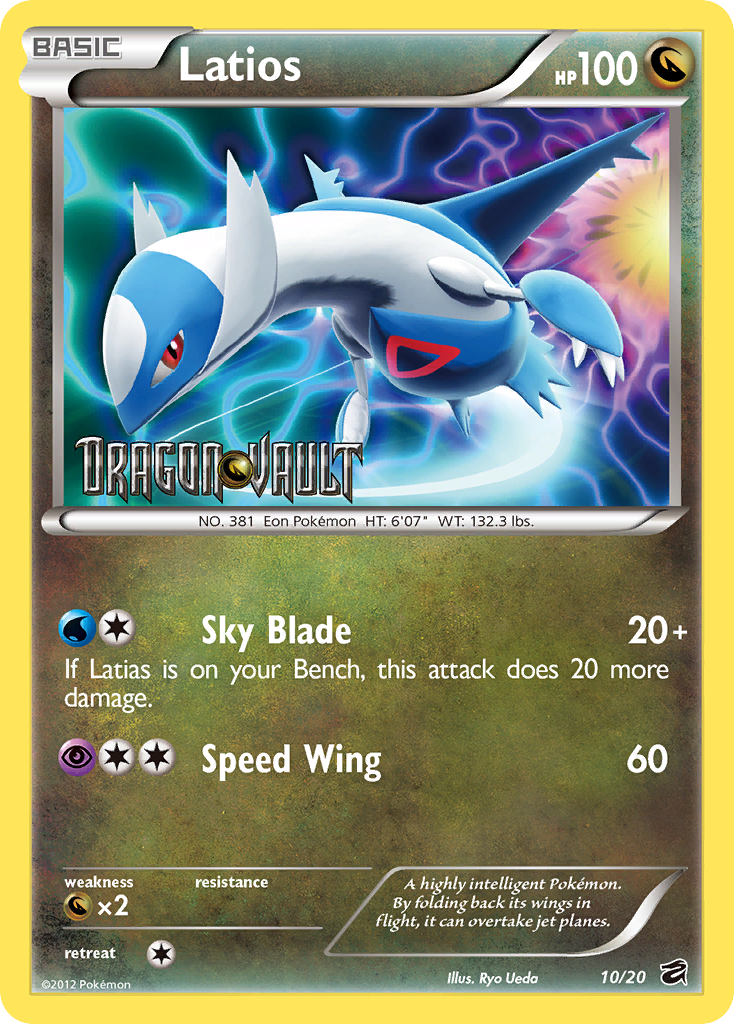 Latios 010/21 Rare Holo