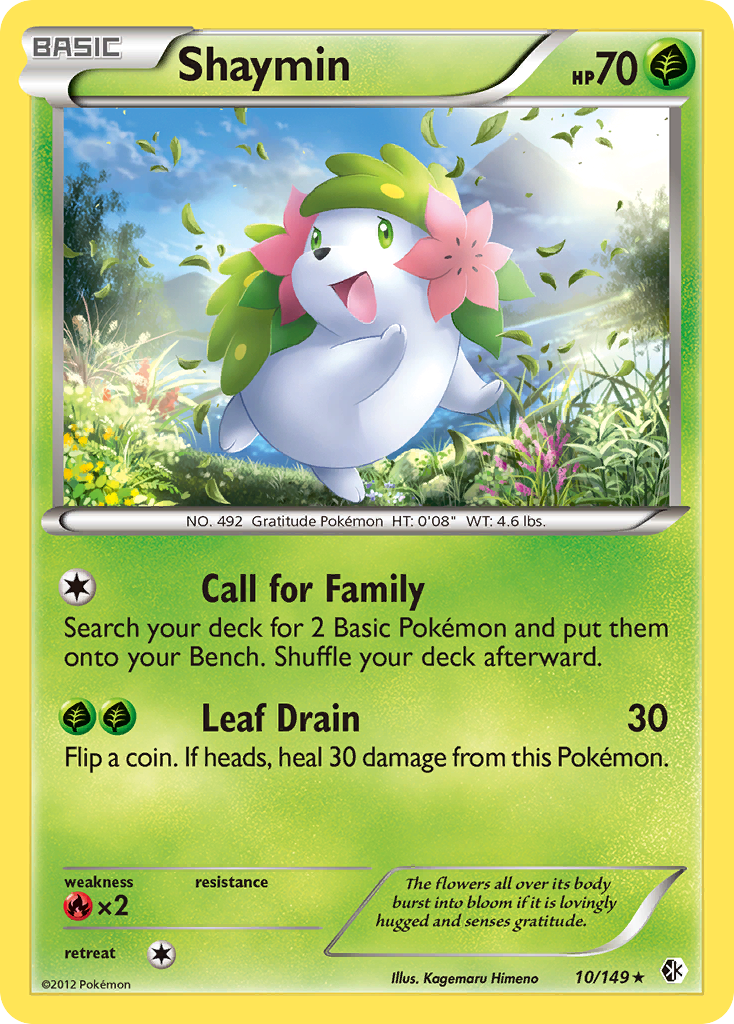 Shaymin 010/153 Rare