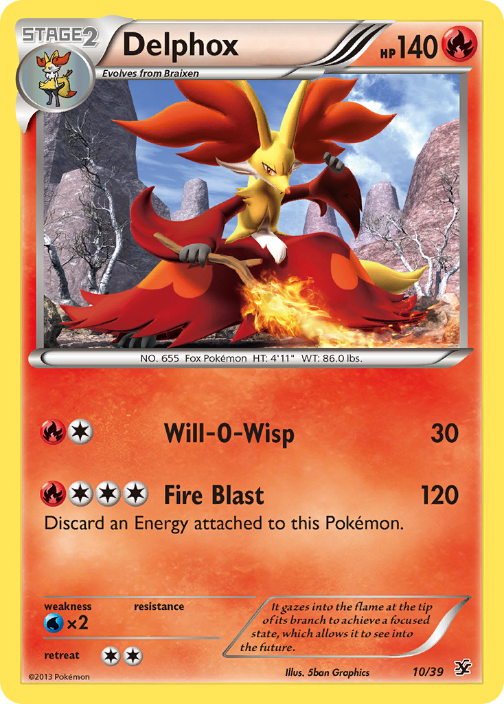 Delphox 010/39 Unknown