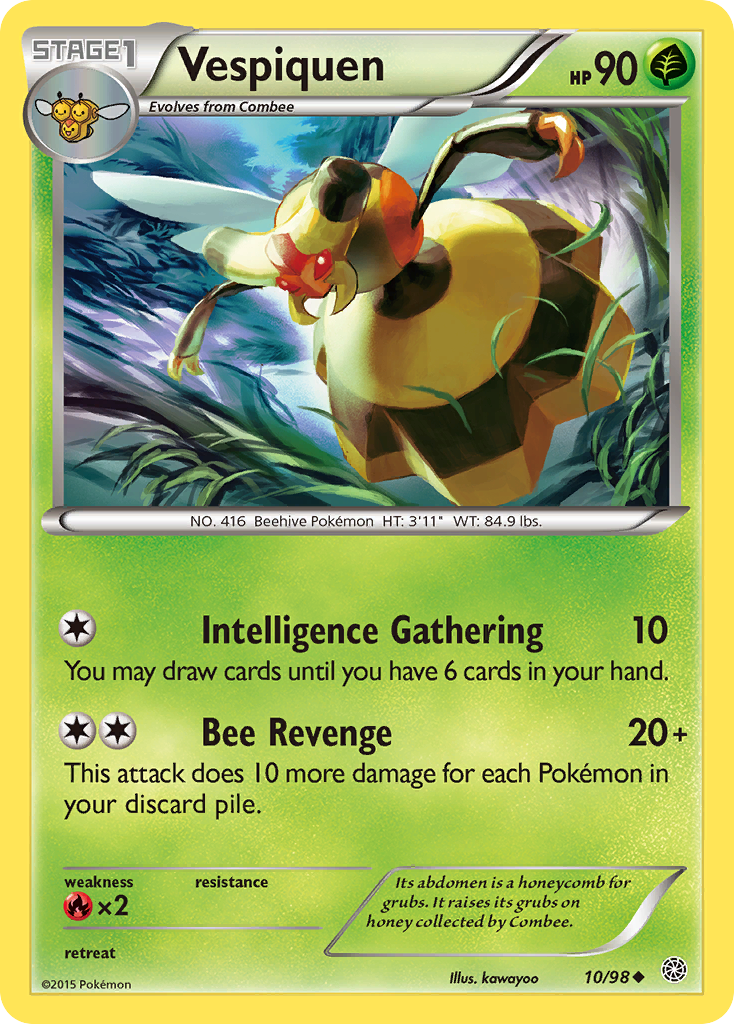 Vespiquen 010/100 Uncommon