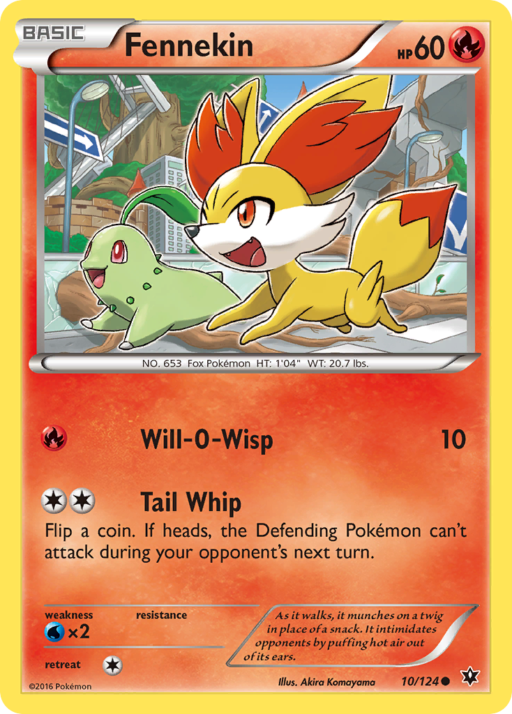 Fennekin 010/129 Common