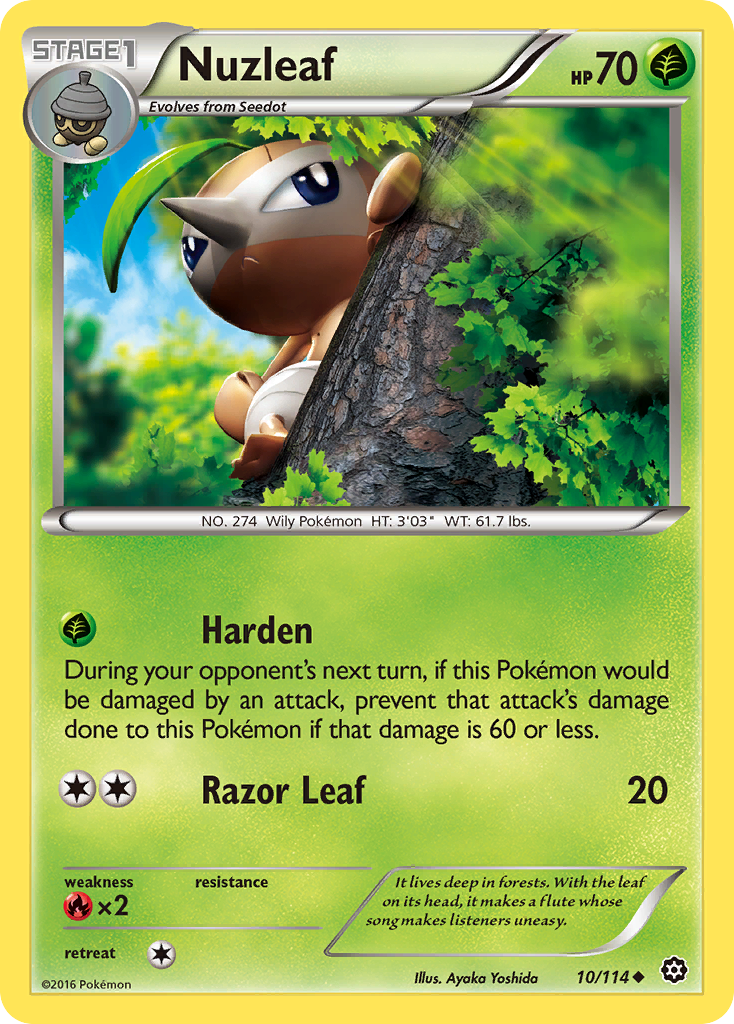 Nuzleaf 010/116 Uncommon