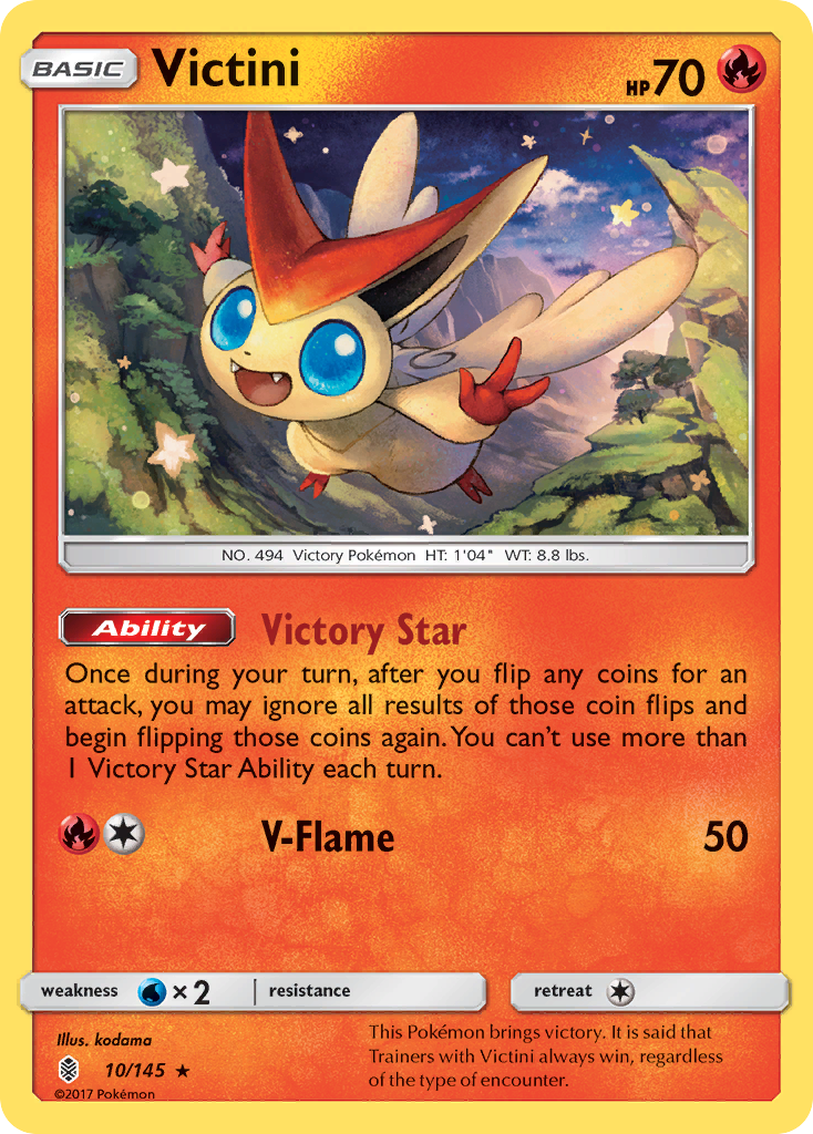 Victini 010/180 Rare Holo