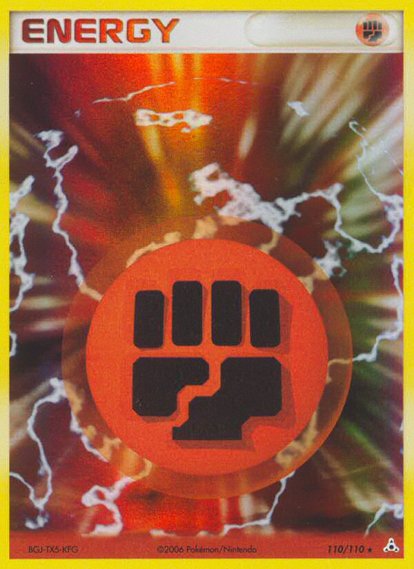 Fighting Energy 110/111 Rare Holo