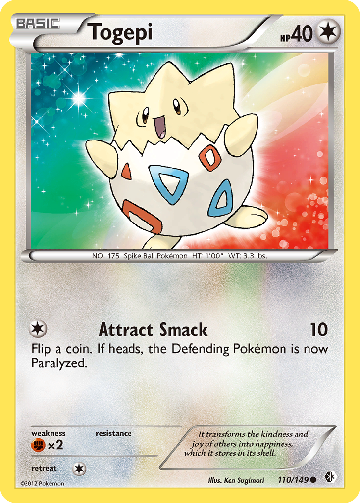 Togepi 110/153 Common
