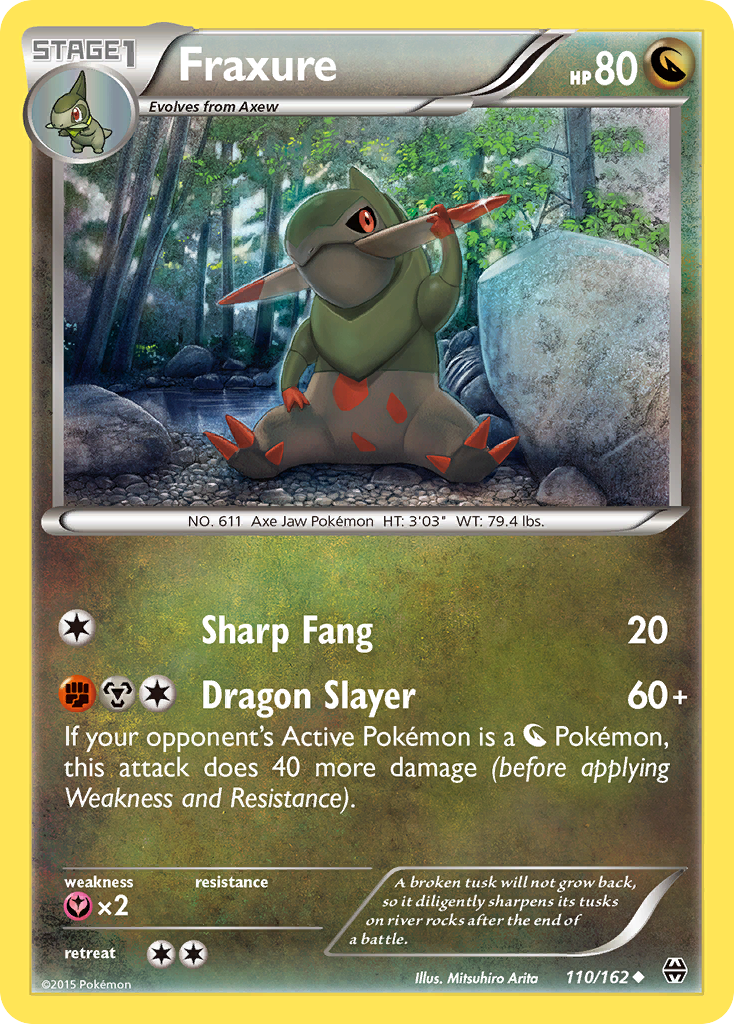 Fraxure 110/165 Uncommon