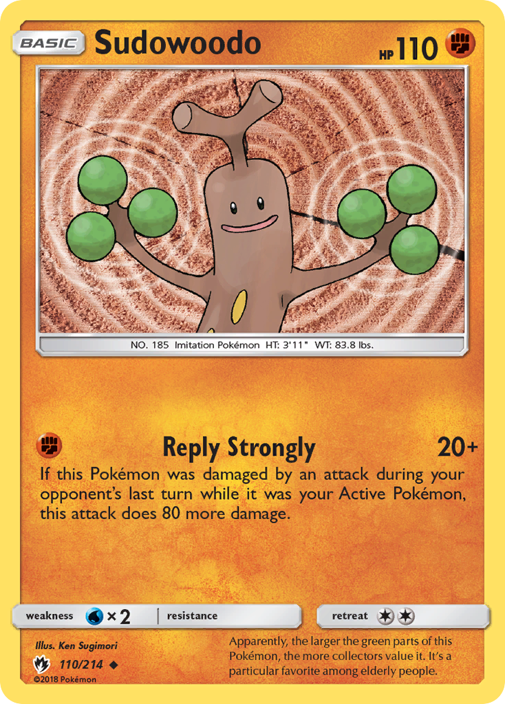 Sudowoodo 110/240 Uncommon
