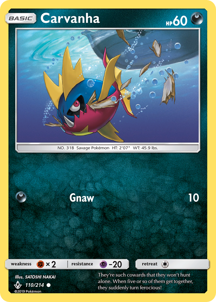 Carvanha 110/234 Common