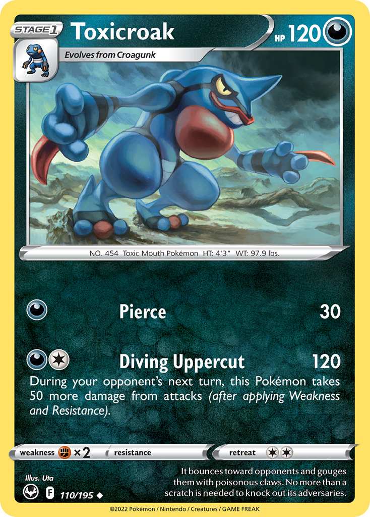 Toxicroak 110/215 Uncommon