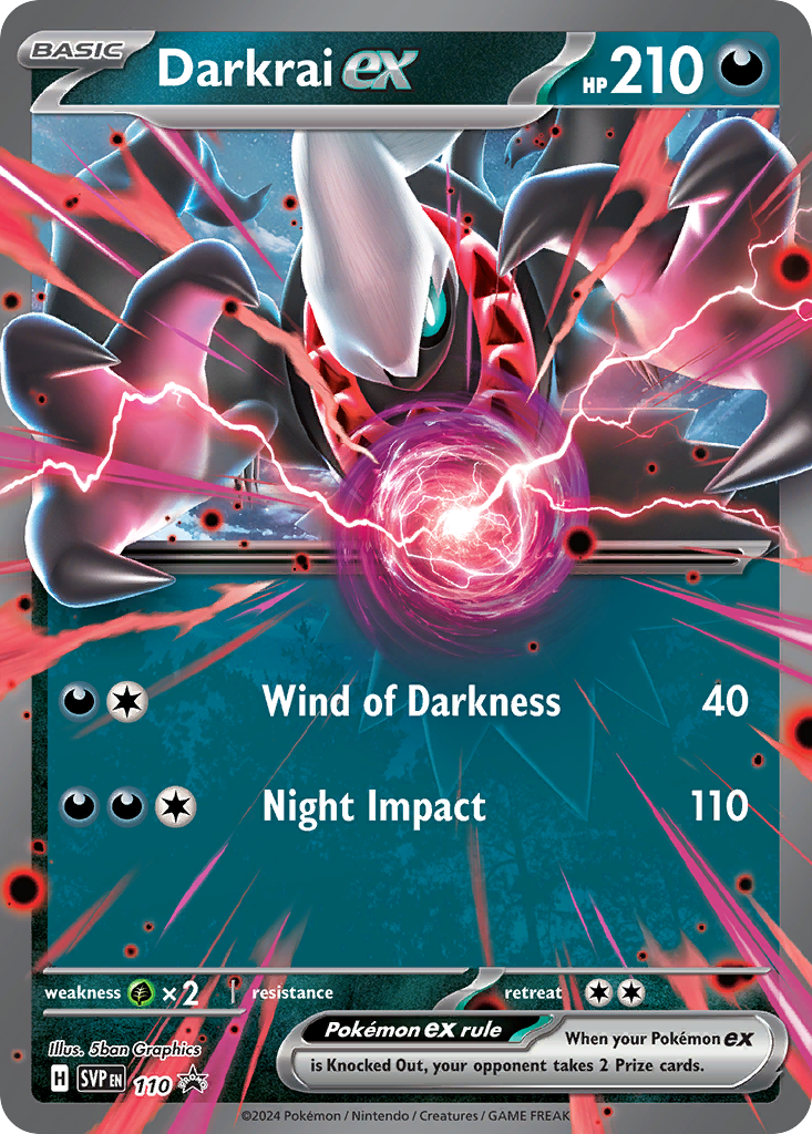 Darkrai ex 110/196 Promo