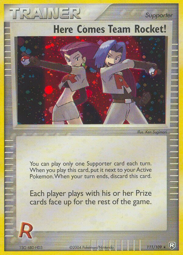 Here Comes Team Rocket! 111/111 Rare Secret