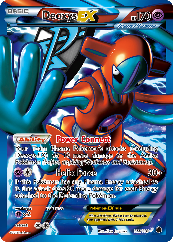 Deoxys-EX 111/122 Rare Ultra
