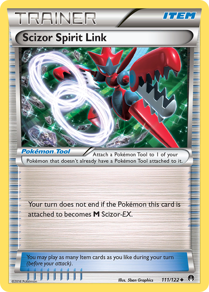 Scizor Spirit Link 111/126 Uncommon
