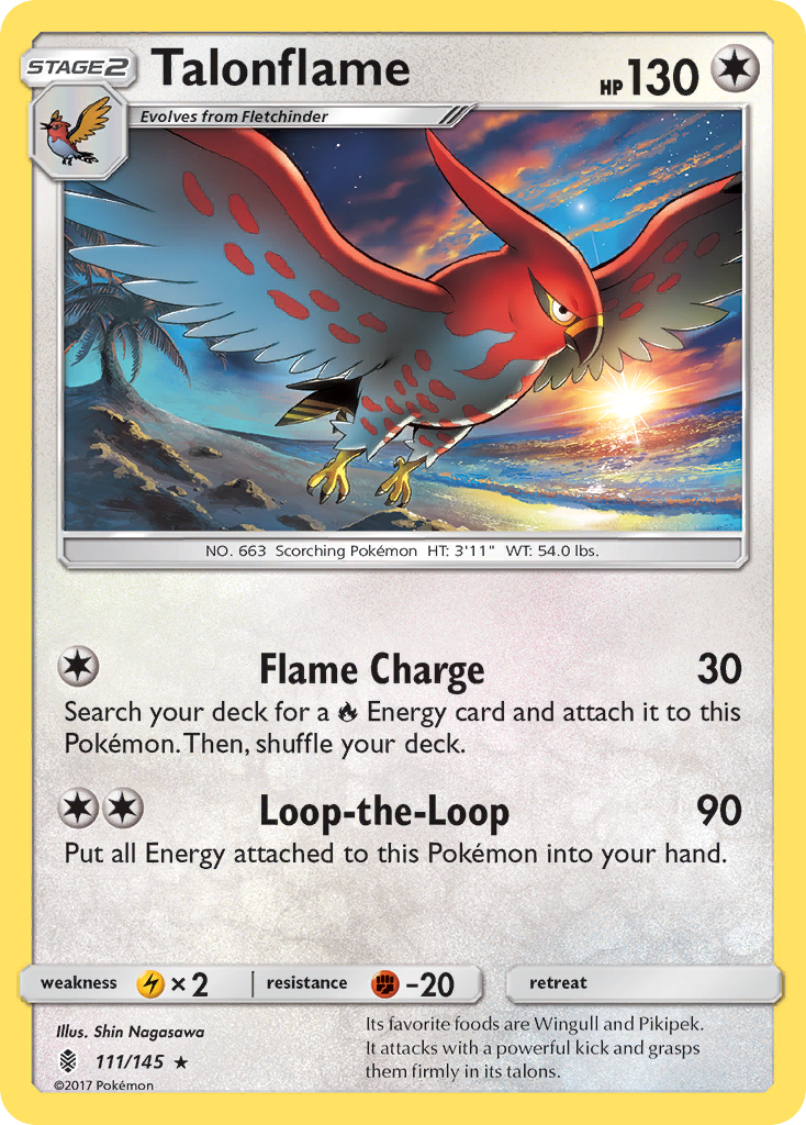 Talonflame 111/180 Rare