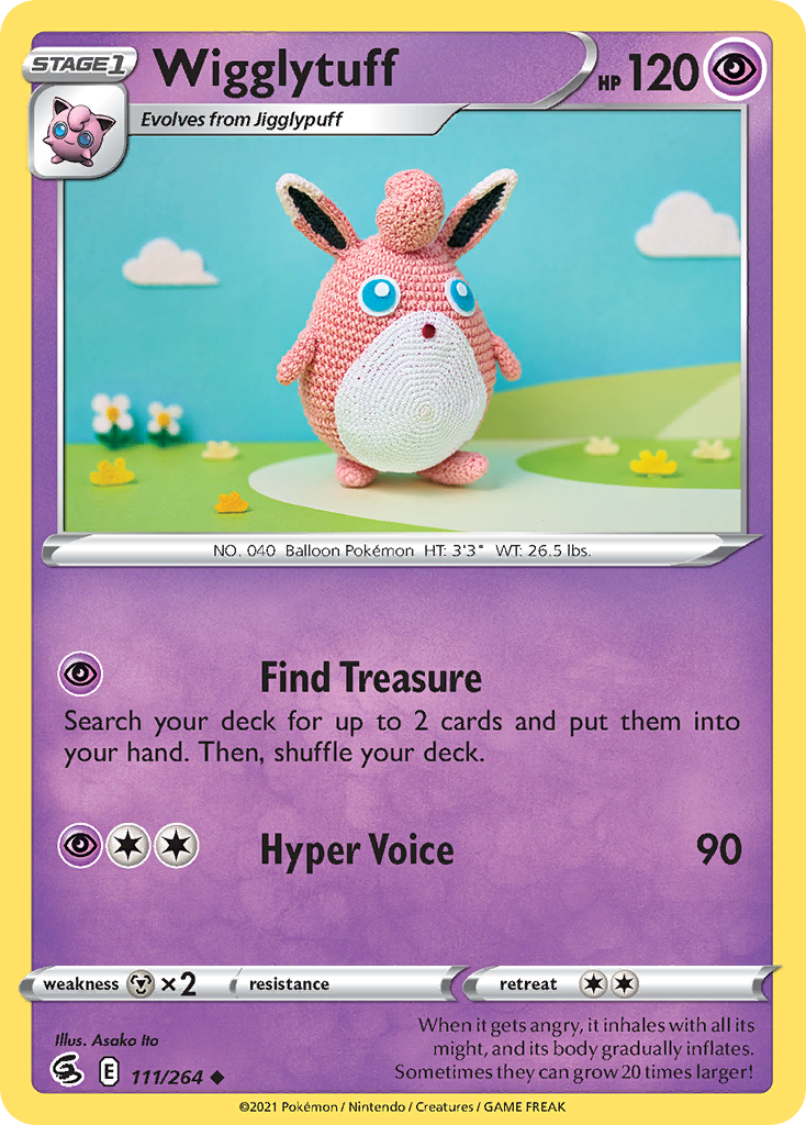 Wigglytuff 111/284 Uncommon