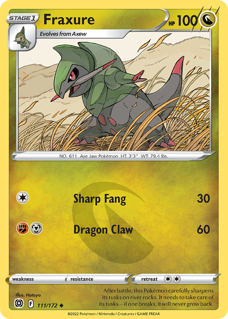 Fraxure 111/186 Uncommon