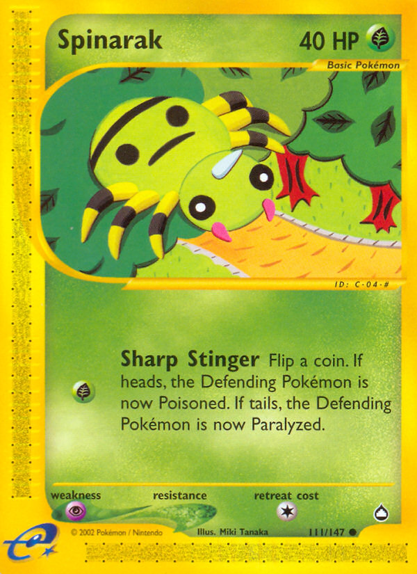 Spinarak 111/182 Common