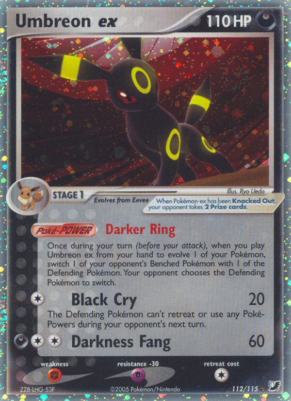 Umbreon ex 112/145 Rare Holo EX