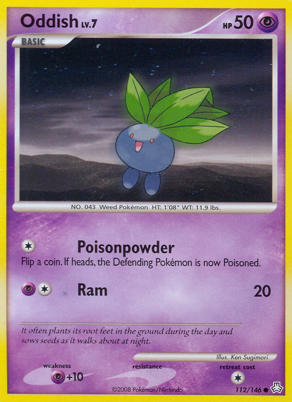 Oddish 112/146 Common