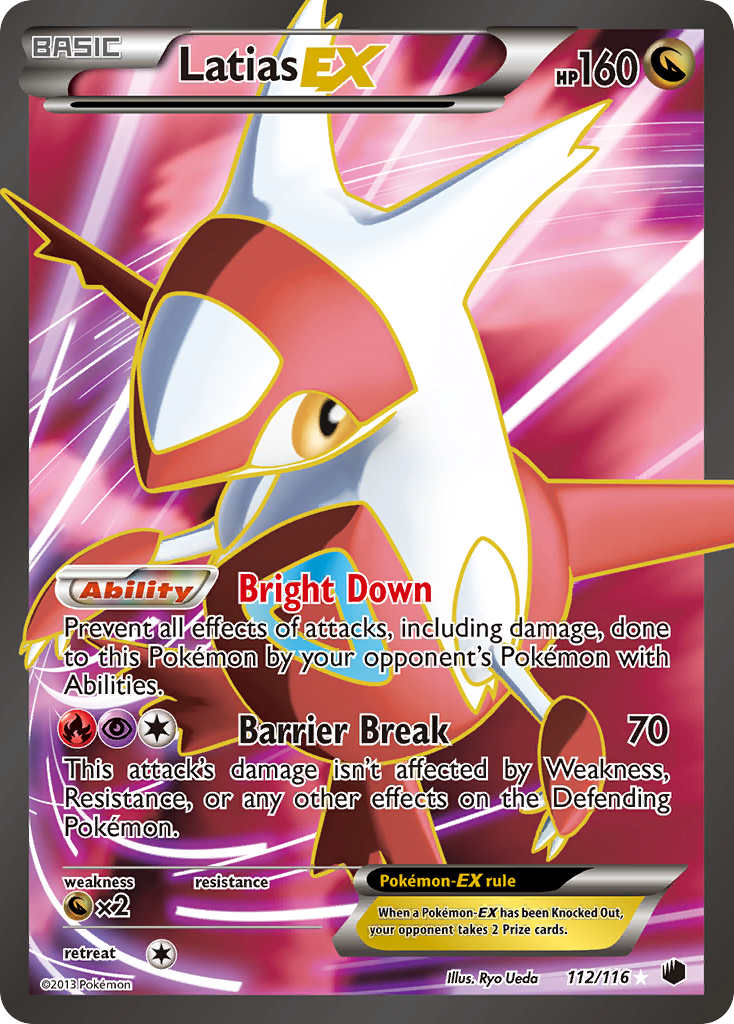 Latias-EX 112/122 Rare Ultra
