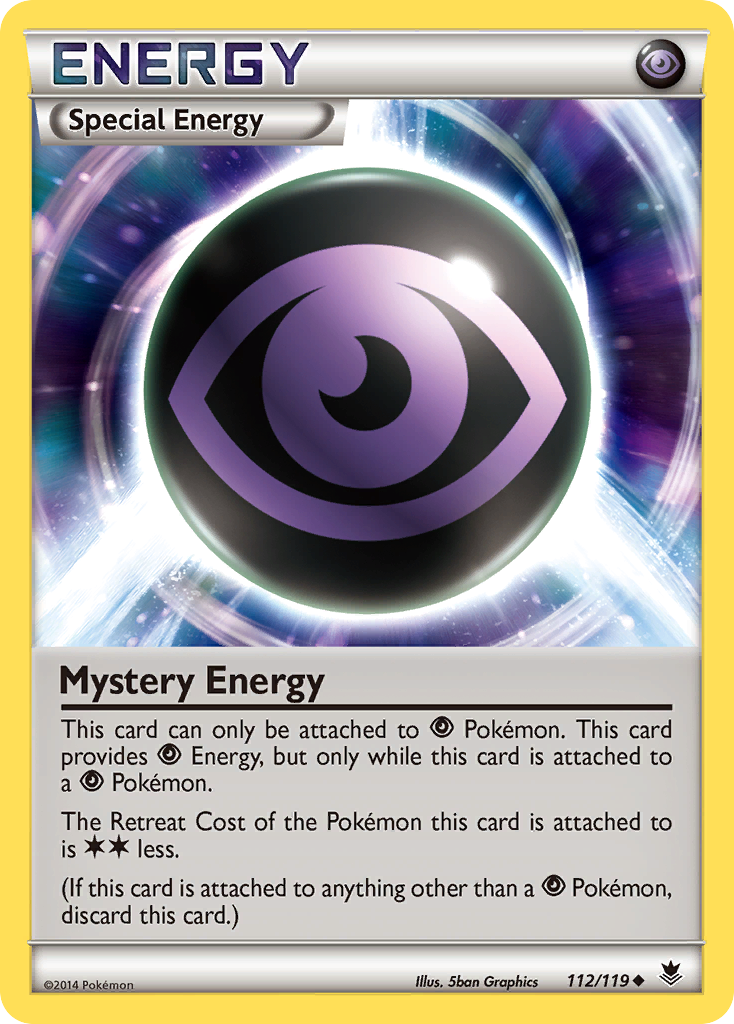 Mystery Energy 112/124 Uncommon