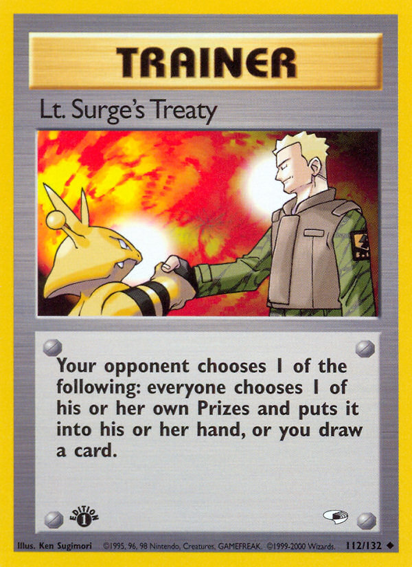 Lt. Surge's Treaty 112/132 Uncommon